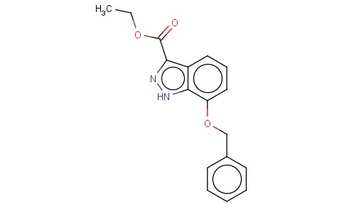 ETHYL 7-BENZYLOXY-1H-INDAZOLE-3-CARBOXYLATE